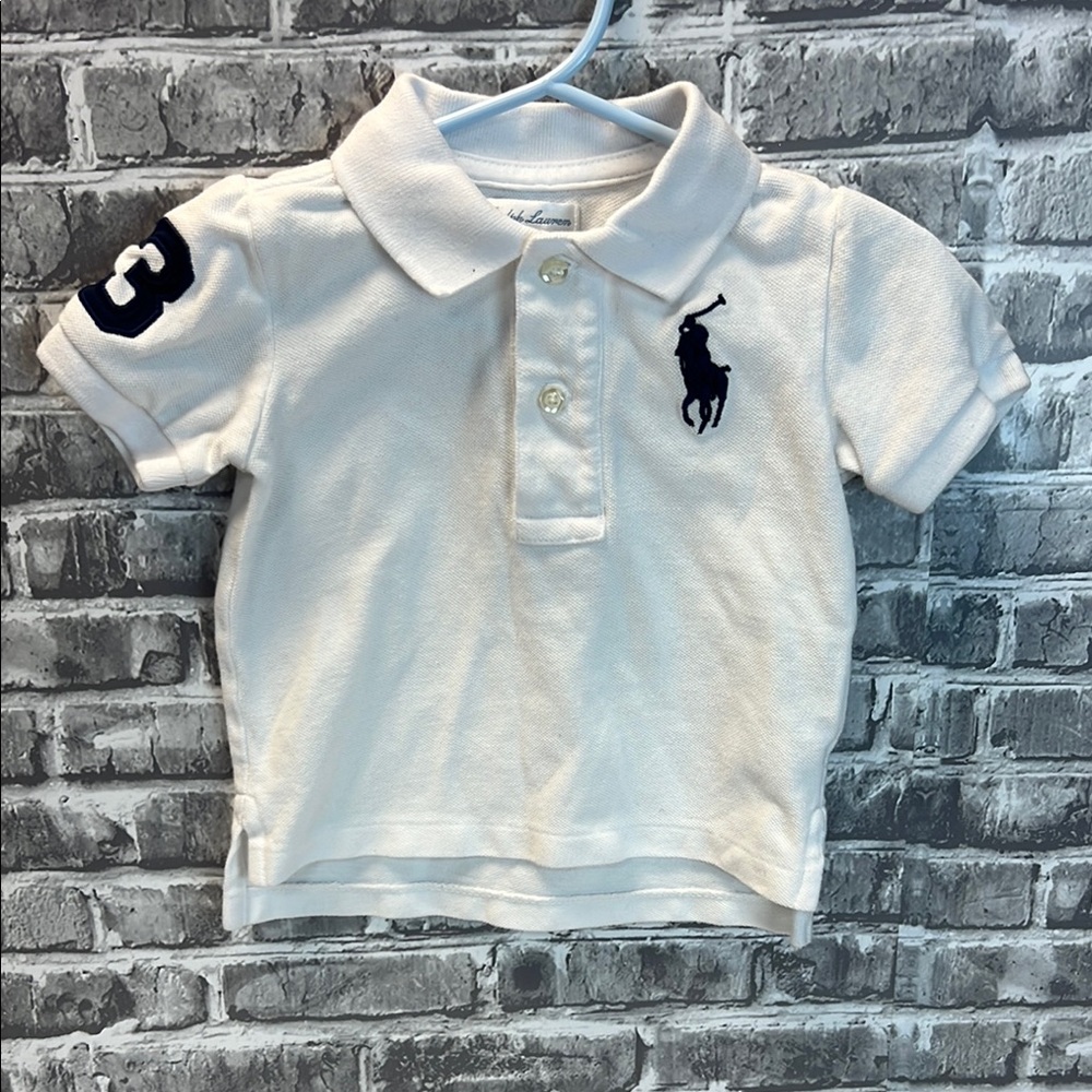Polo by Ralph Lauren White Classic‎ Polo Shirt